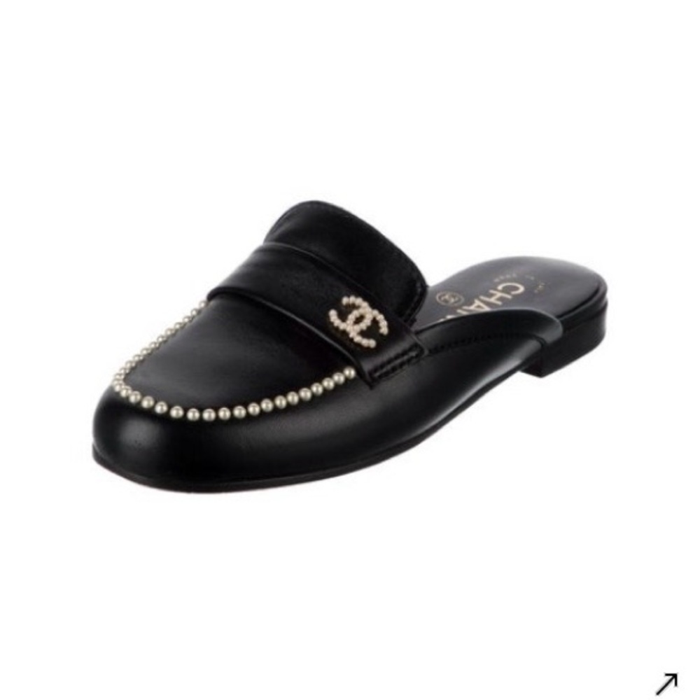 Chanel 2020 Interlocking CC Logo Mules